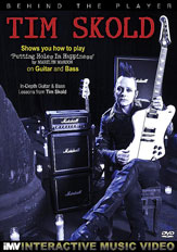 BEHIND THE PLAYER TIM SKOLD GUITAR/ BASS GUITAR DVD